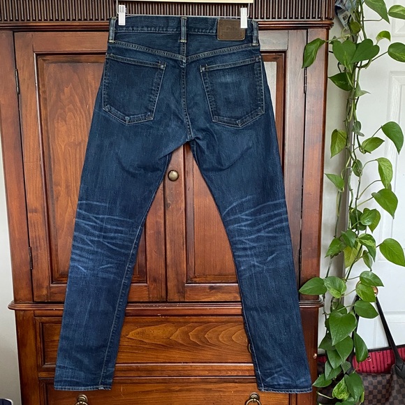 Polo by Ralph Lauren Sullivan Slim Button Fly Dark wash jeans Size 31 / 32 - Picture 4 of 16